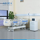 AG-BY009 โรงพยาบาลที่ทันสมัยมากขึ้นปรับเดียวดูแลห้องนอน ICU ABS ผู้จำหน่ายเตียงแพทย์ไฟฟ้า