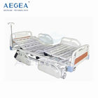 AG-BM101 อิเล็กทรอนิกส์ 5-Function Medicare เตียงโรงพยาบาลที่มีเบรคข้าม